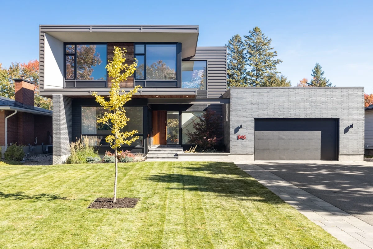 Residential property prepared for a detailed insurance appraisal